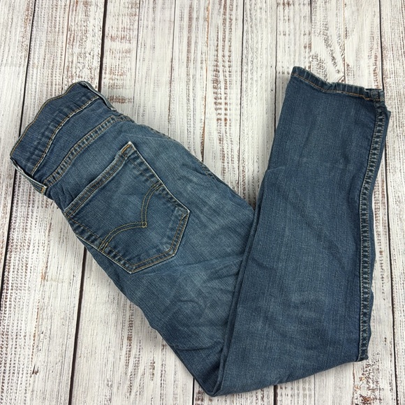 Levi's straight leg "502" blue jeans size 28 - Picture 14 of 15